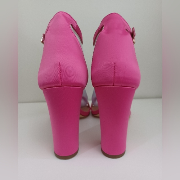 Madden Girl Women's Block Heeled Pink Size 8 New - Picture 8 of 9